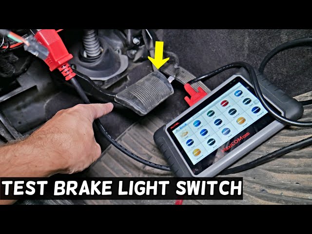 HOW TO TEST BRAKE LIGHT SWITCH ON DODGE CHARGER